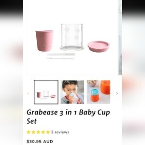 3 In 1 Cup Straw Sippy And Open